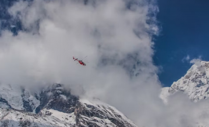 religious helicopter pokhara tour, amazing himalayas helicopter experience